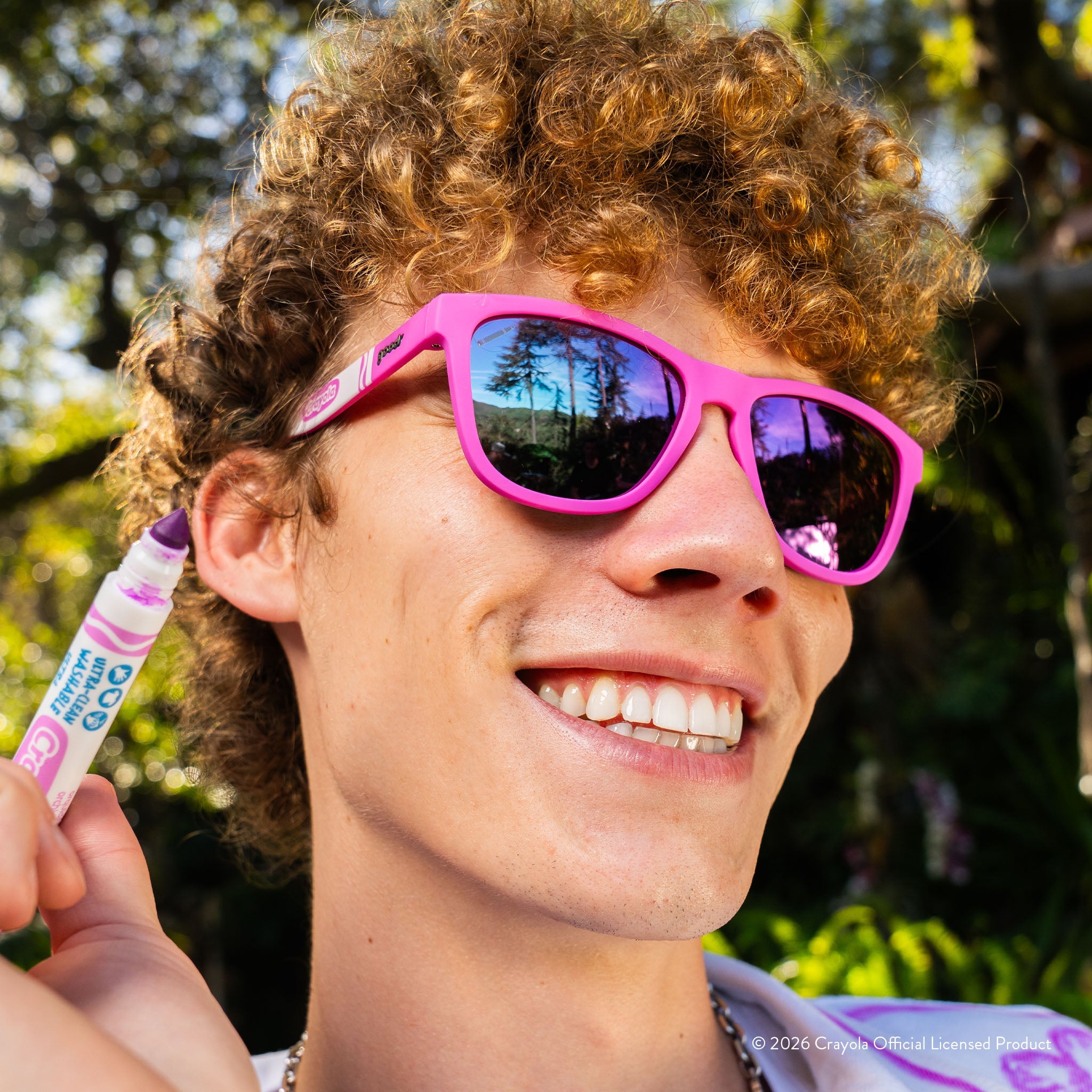 Wild Orchid - Modern Matte Frame Sunglasses