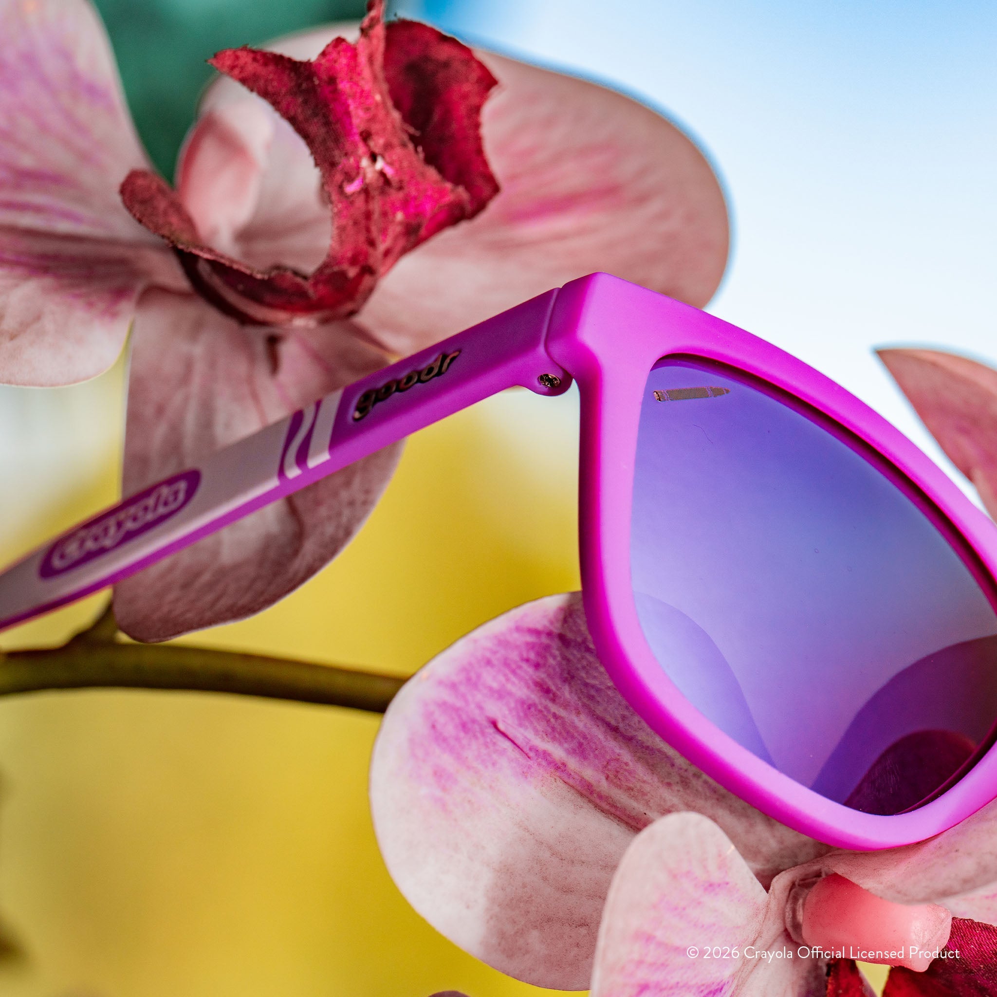 Wild Orchid - Modern Matte Frame Sunglasses