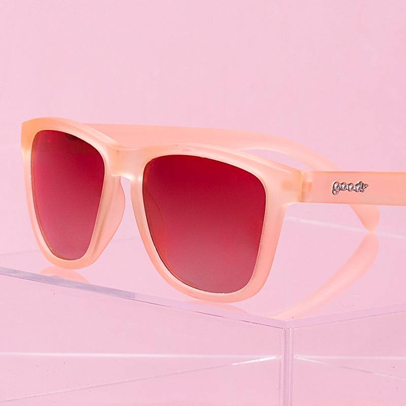 Don't Make Me Blush - Simple Wrap Sunglasses