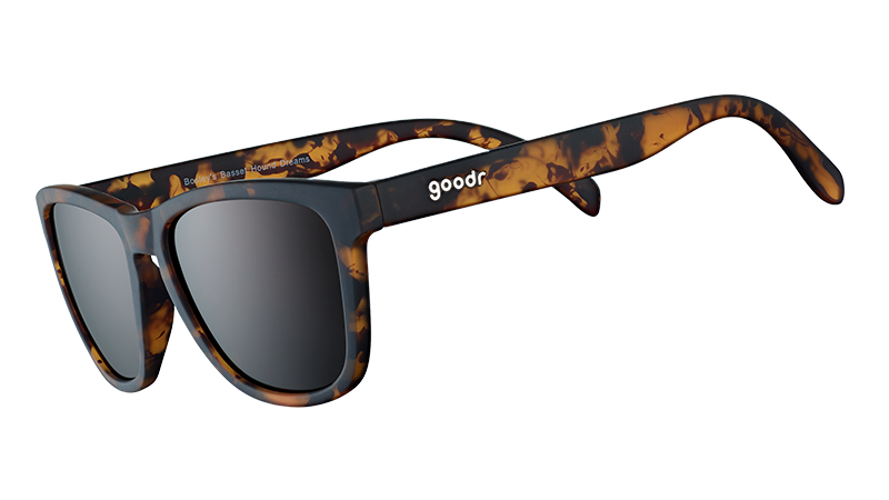 Bosley's Basset Hound Dreams - Modern Wrap Sunglasses