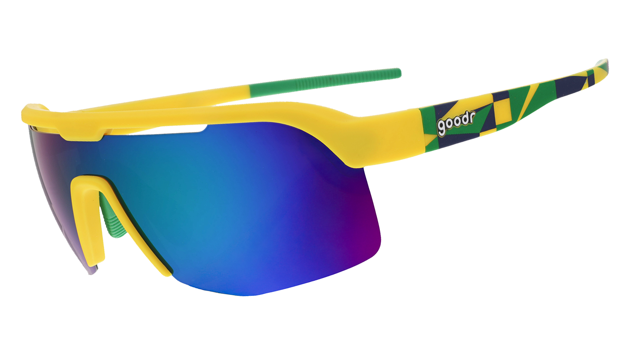 Carnaval Hangover in São Paulo - Colorful Black Frame Sunglasses