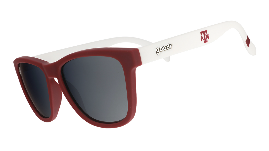 Gig 'Em Aggies!® - Grip Fit Travel Sunglasses