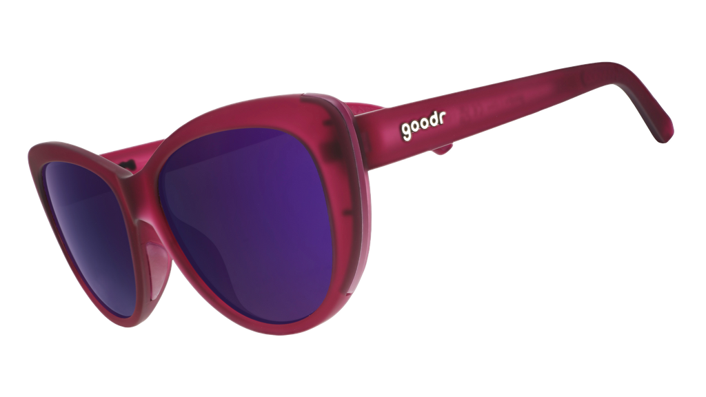 Midnight Merlot Glow - Clean Golf Sunglasses