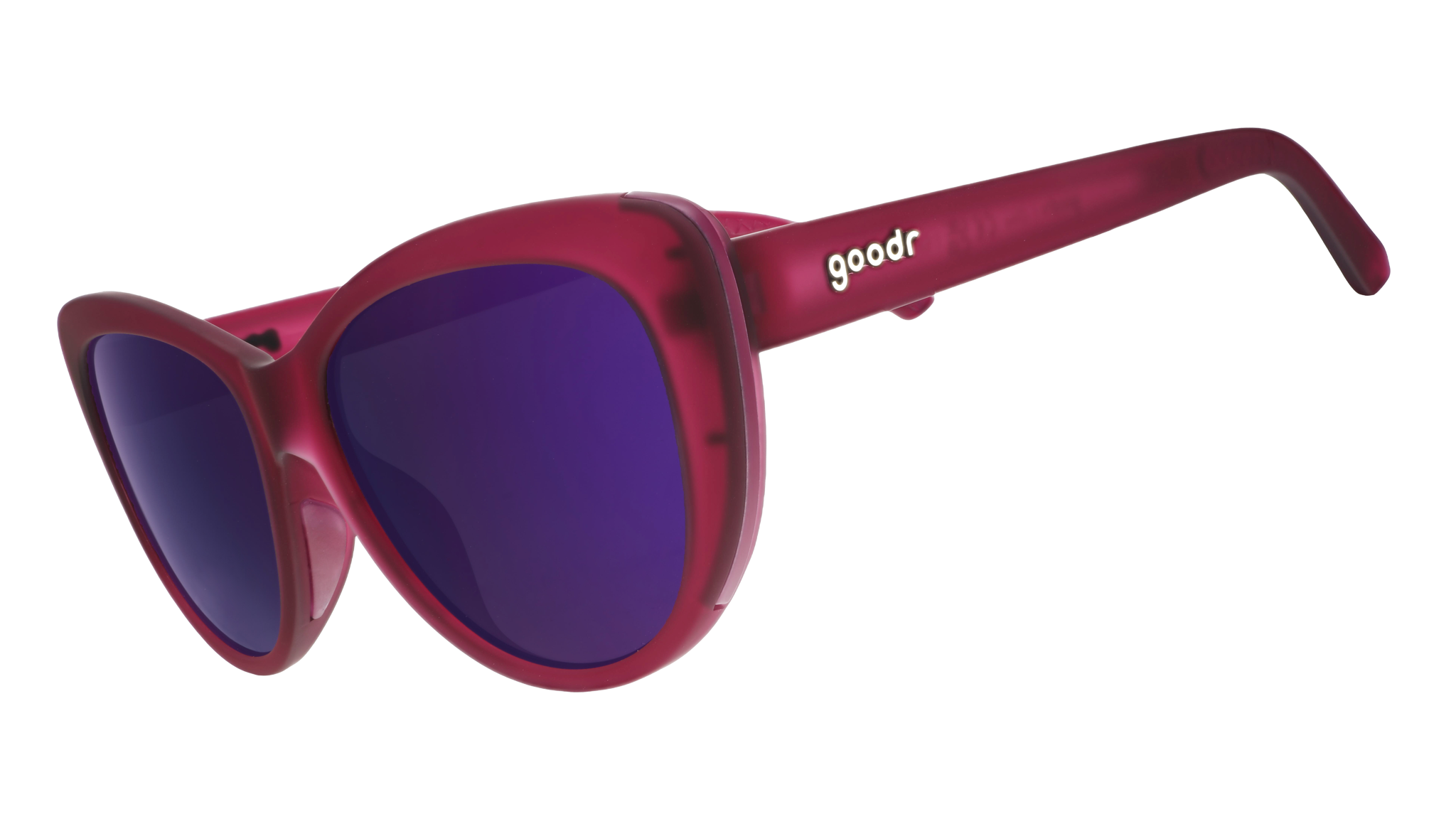 Midnight Merlot Glow - Clean Golf Sunglasses