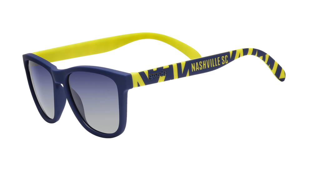 Music City Soccer - Fresh Black Frame Sunglasses