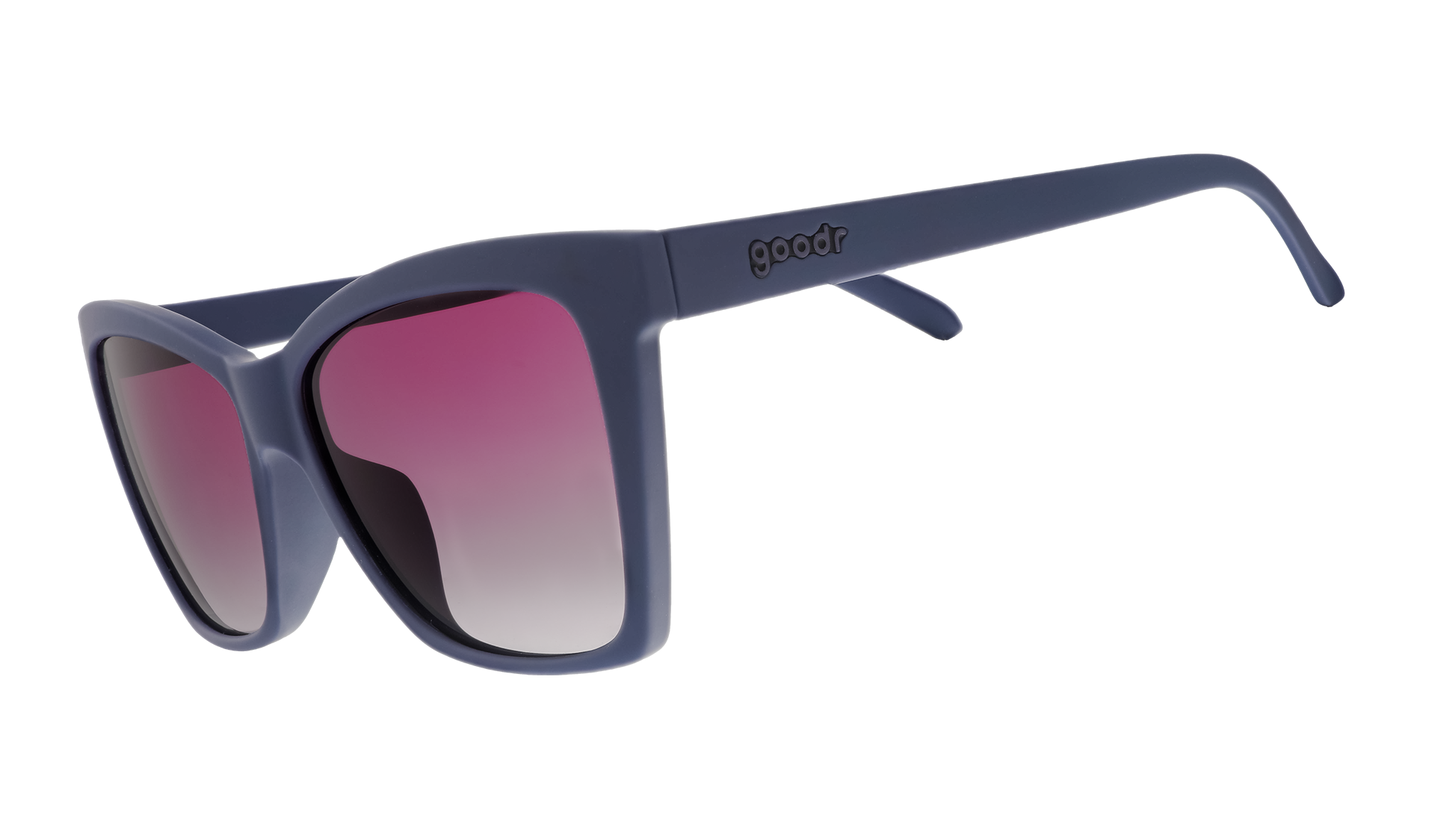Overdressed for Every Occasion - Run Ready Black Frame Sunglasses