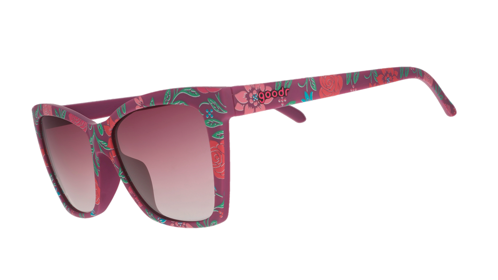 Fuchsia Fields Forever - Travel Ready Polarized Sunglasses