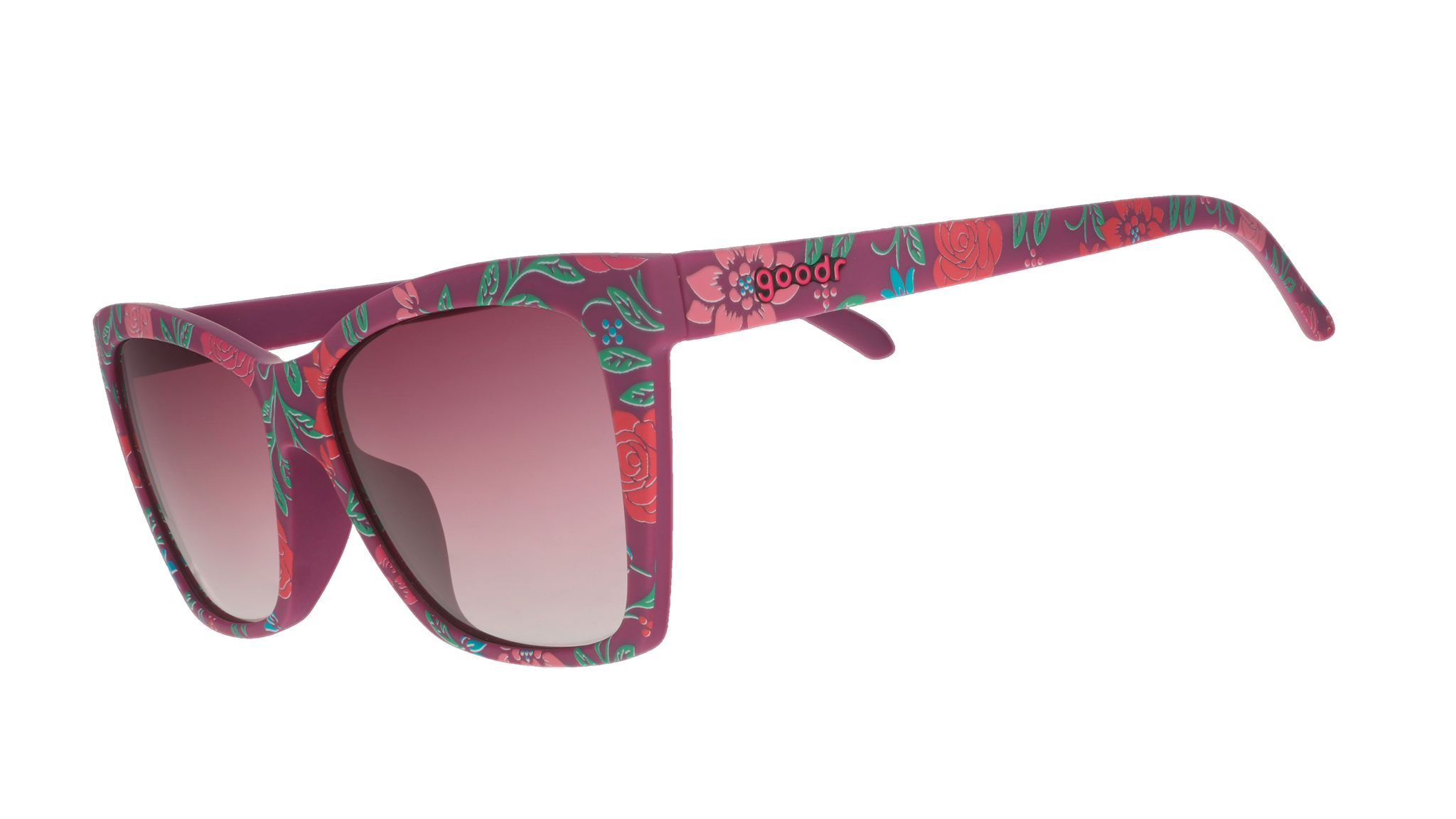Fuchsia Fields Forever - Travel Ready Polarized Sunglasses