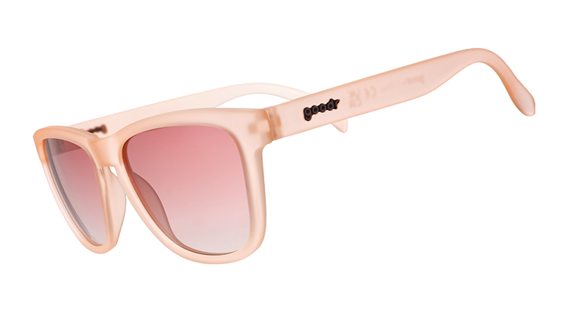 Don't Make Me Blush - Simple Wrap Sunglasses