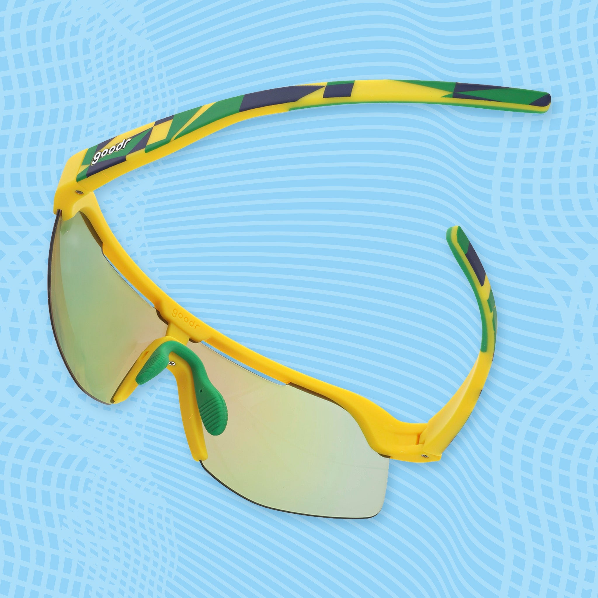 Carnaval Hangover in São Paulo - Colorful Black Frame Sunglasses