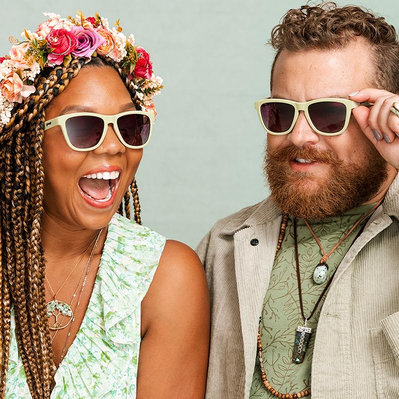 Dawn of a New Sage - Simple Polarized Sunglasses