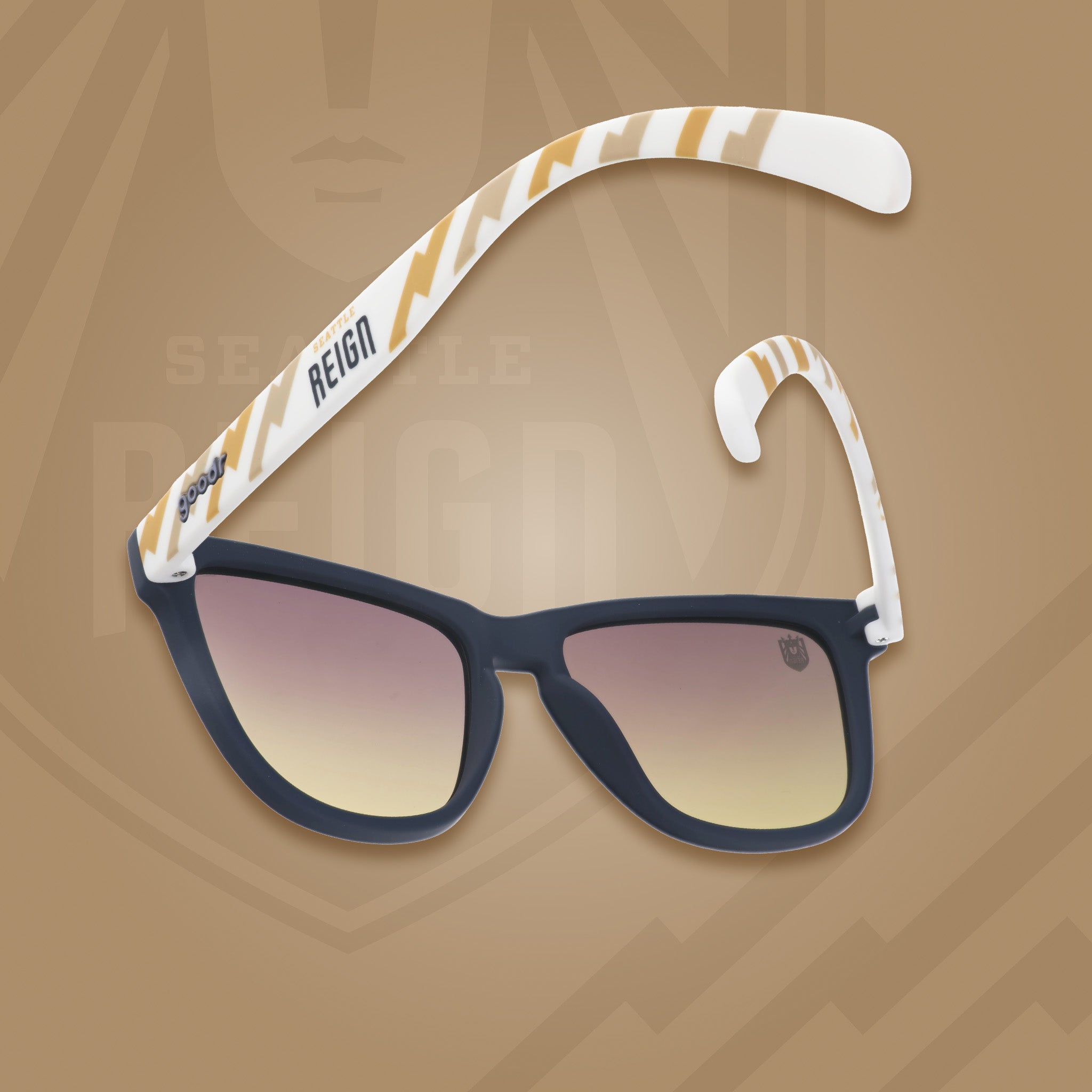 Fortune Favors The Bold - Bike Ready Tennis Sunglasses