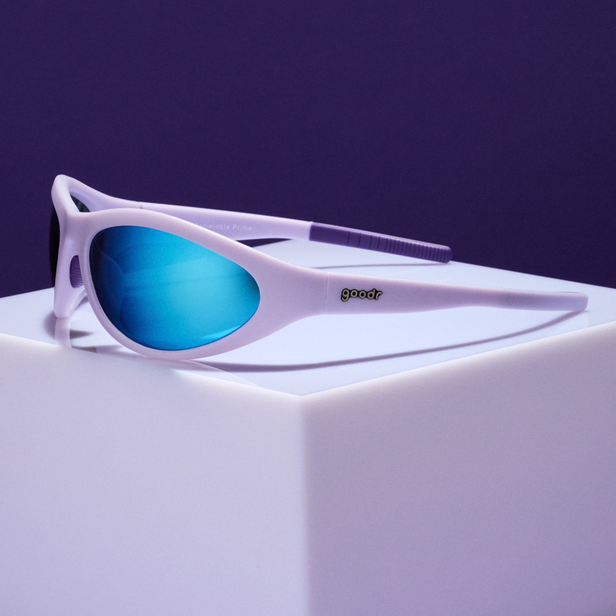 In My Periwinkle Prime - Casual Matte Frame Sunglasses