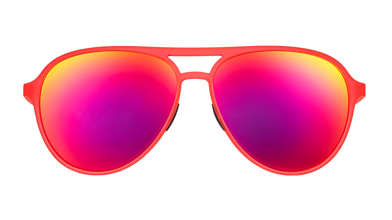 Captain Blunt's Red-Eye - Bike Ready Matte Frame Sunglasses