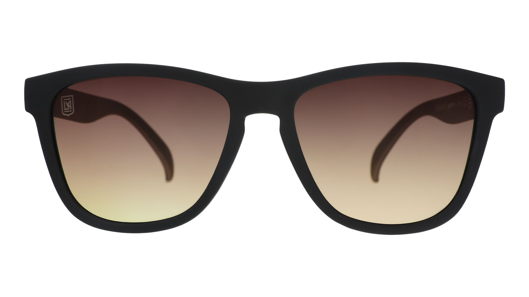 Black & Gold - Everyday Wrap Sunglasses