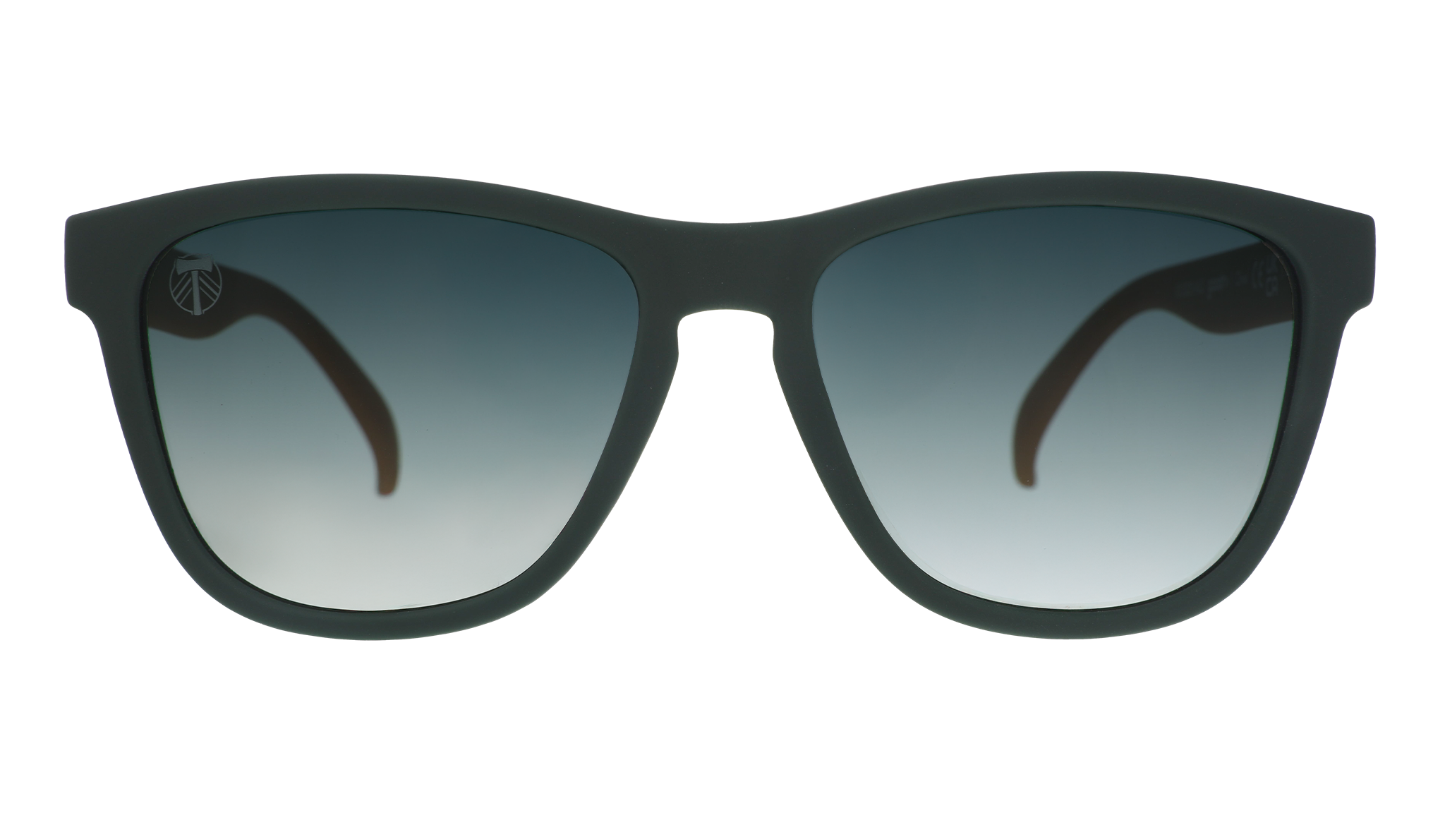 Forever Green and Gold - Bike Ready Travel Sunglasses