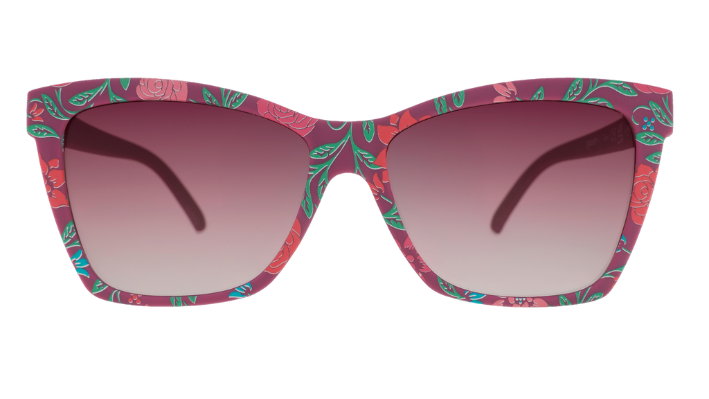 Fuchsia Fields Forever - Travel Ready Polarized Sunglasses