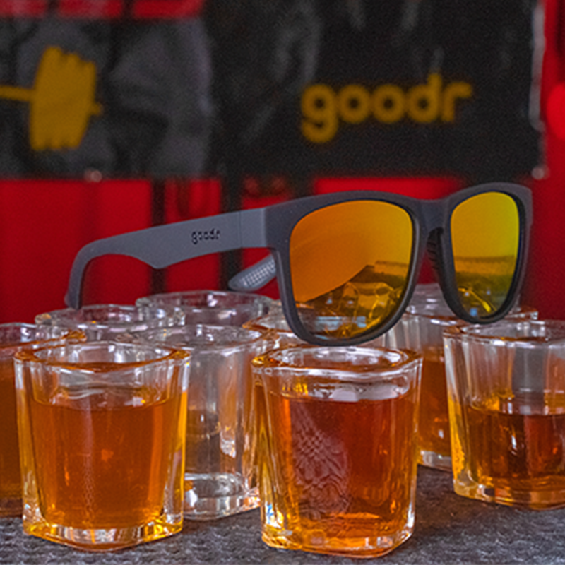 Beelzebub's Bourbon Burpees - Grip Fit Beach Sunglasses