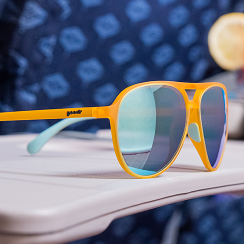 Cheesy Flight Attendant - Fresh Gift Ready Sunglasses