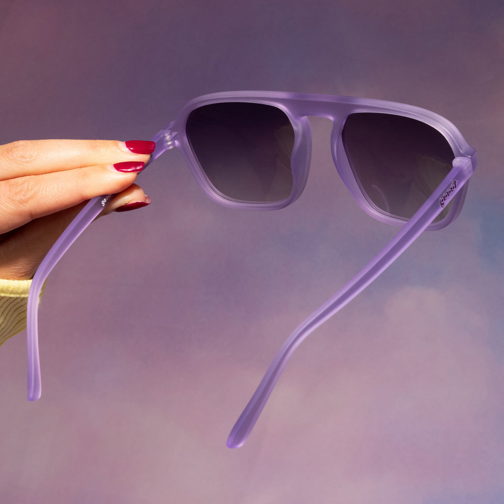 Frozen Grape Escape - Active Workout Sunglasses