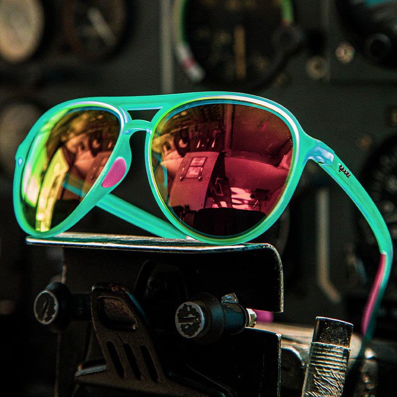 Kitty Hawkers' Ray Blockers - Casual Beach Sunglasses