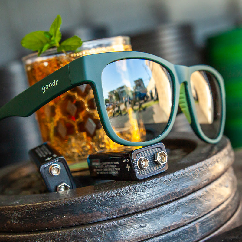 Mint Julep Electroshocks - Grip Fit Vacation Sunglasses
