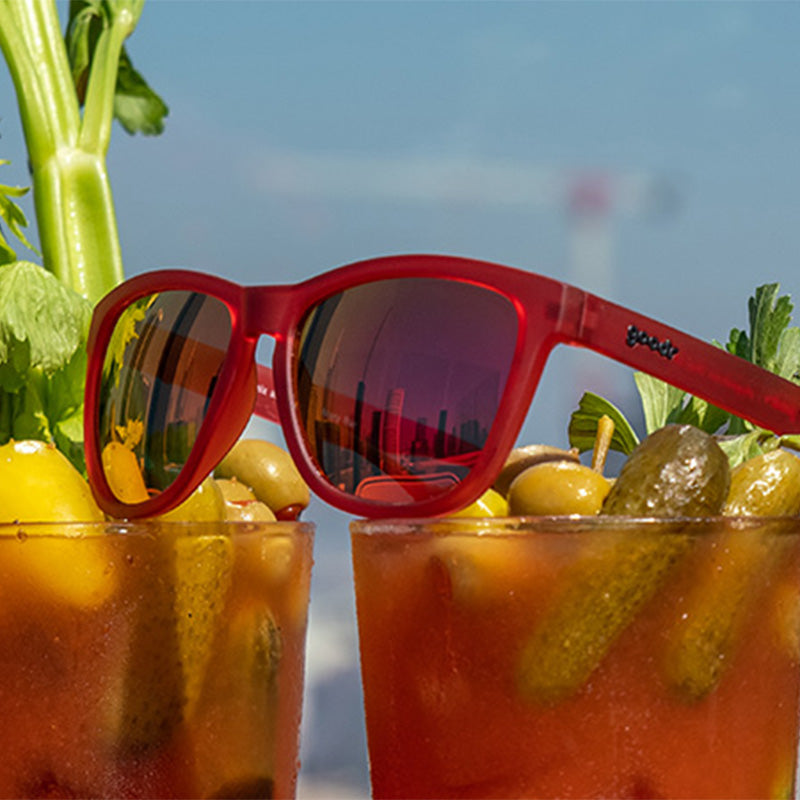 Phoenix At A Bloody Mary Bar - Active Beach Sunglasses