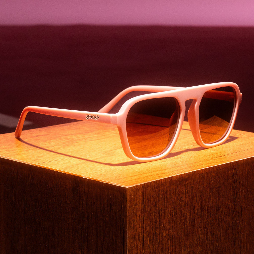 Threaten Me With a Good Time - Colorful Matte Frame Sunglasses