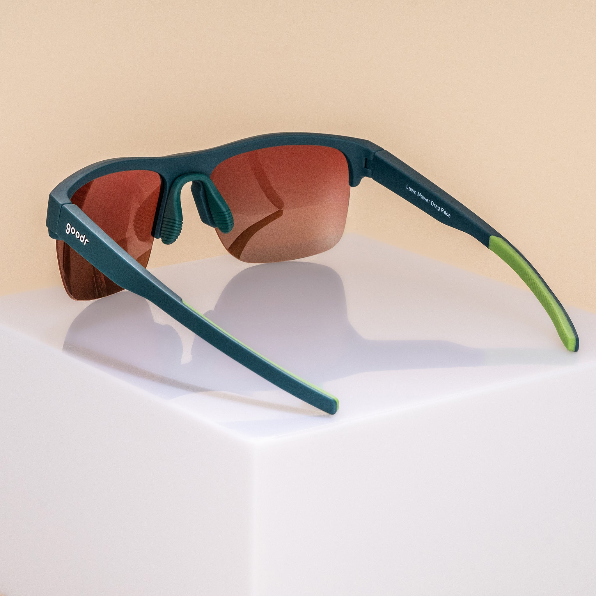 Lawn Mower Drag Race - Clean Gift Ready Sunglasses