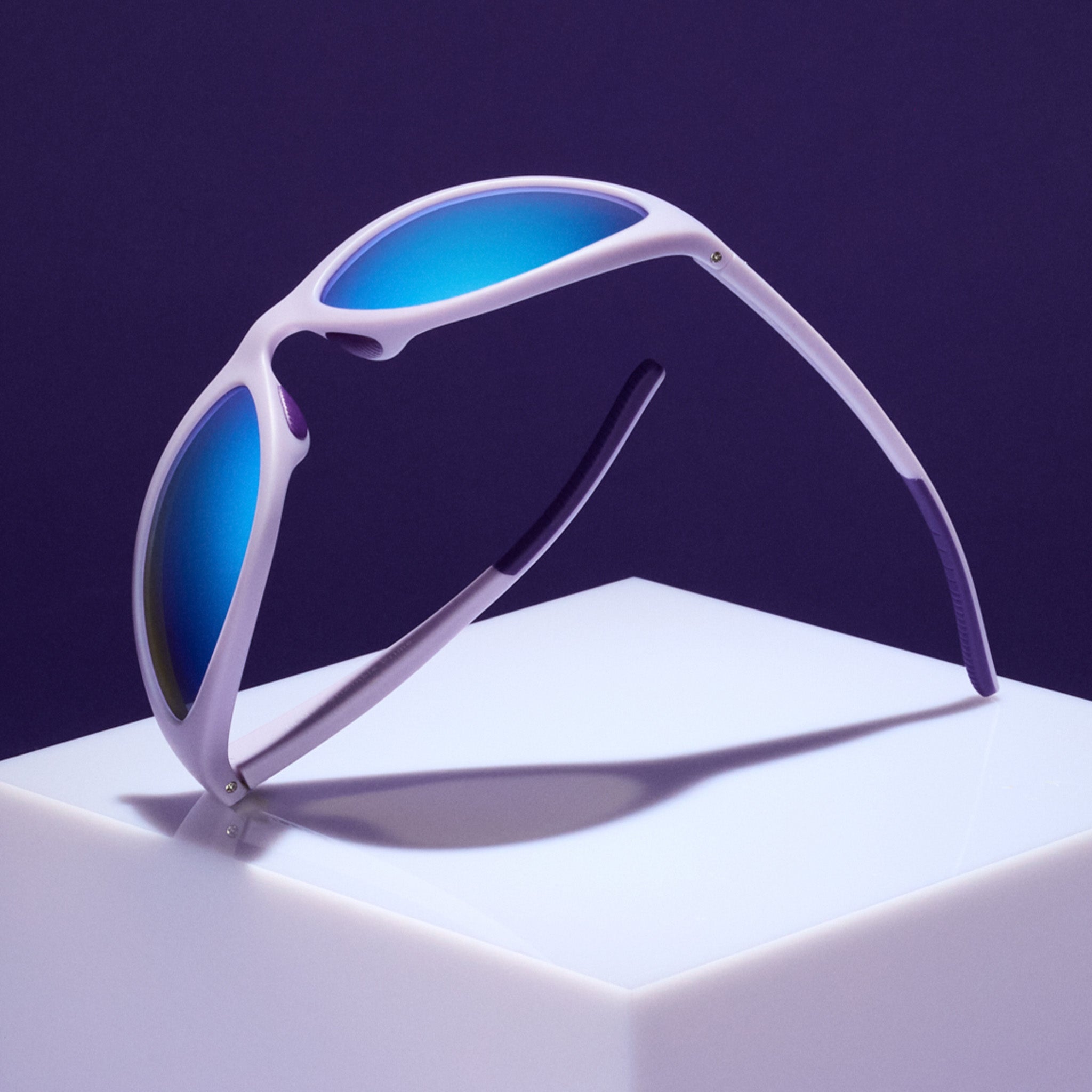 In My Periwinkle Prime - Casual Matte Frame Sunglasses