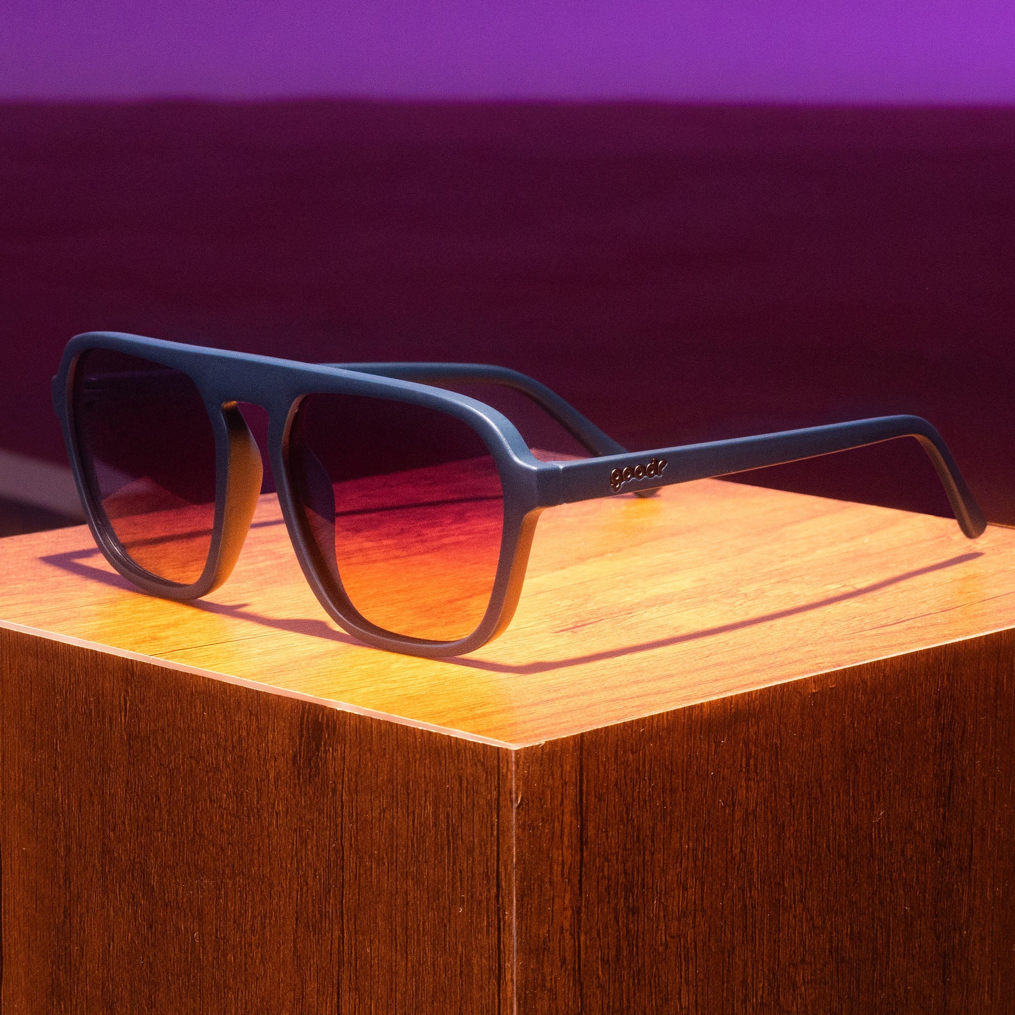 Deja Vu Daydream - Trail Ready Black Frame Sunglasses