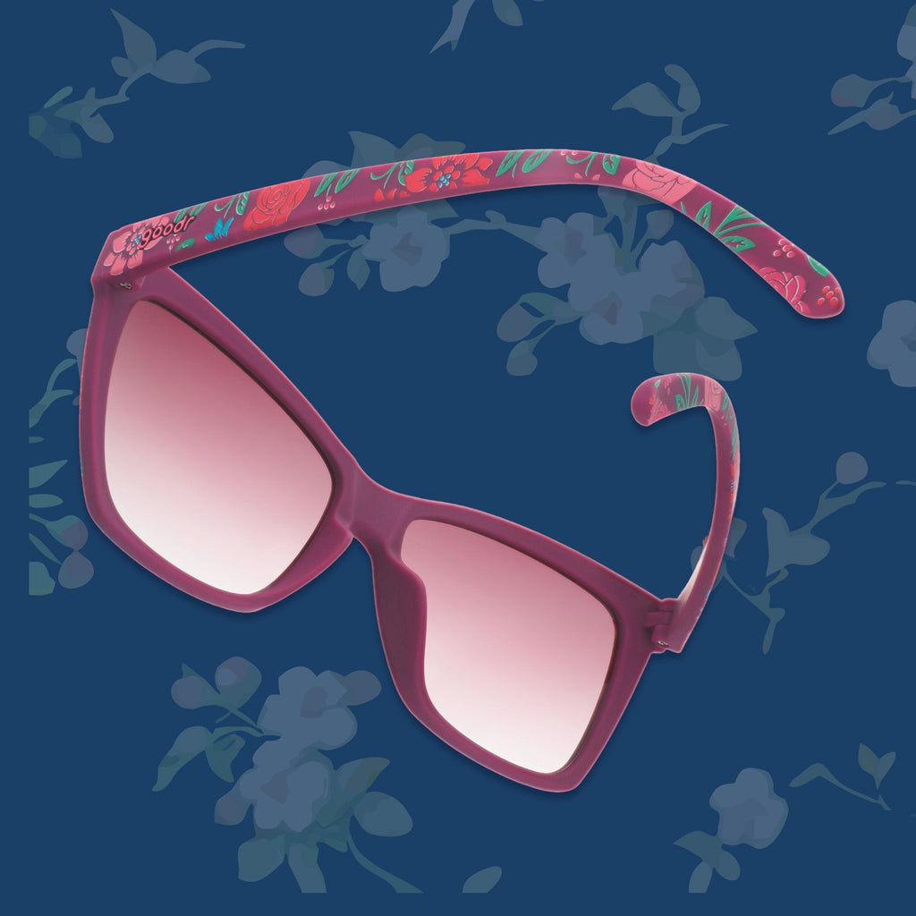 Fuchsia Fields Forever - Travel Ready Polarized Sunglasses