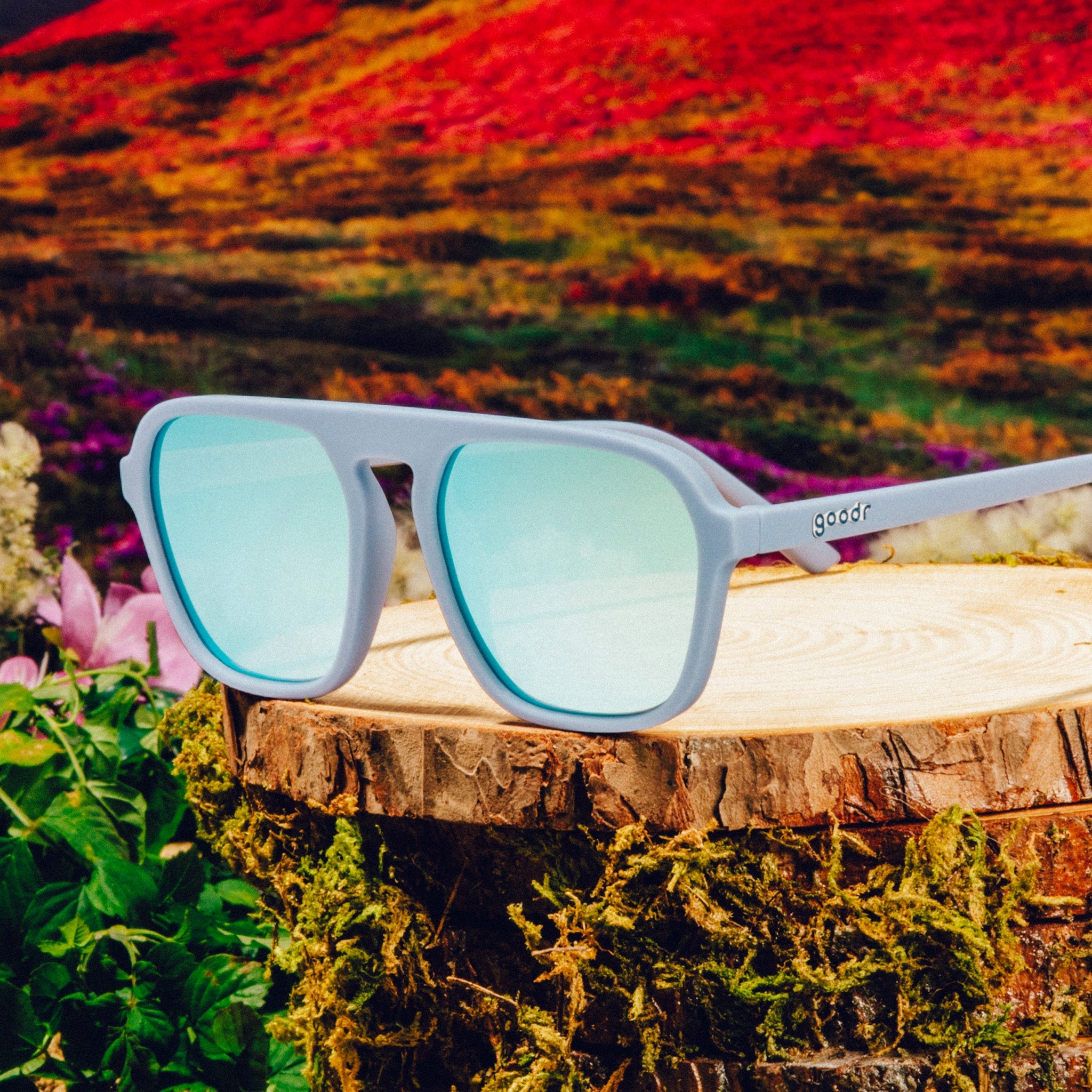 Roller Rink Royalty - Lightweight Matte Frame Sunglasses