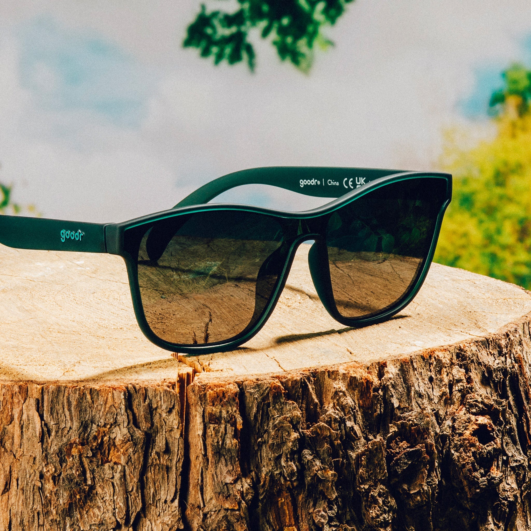 Underwhelming Alien Abduction - Lightweight Wrap Sunglasses