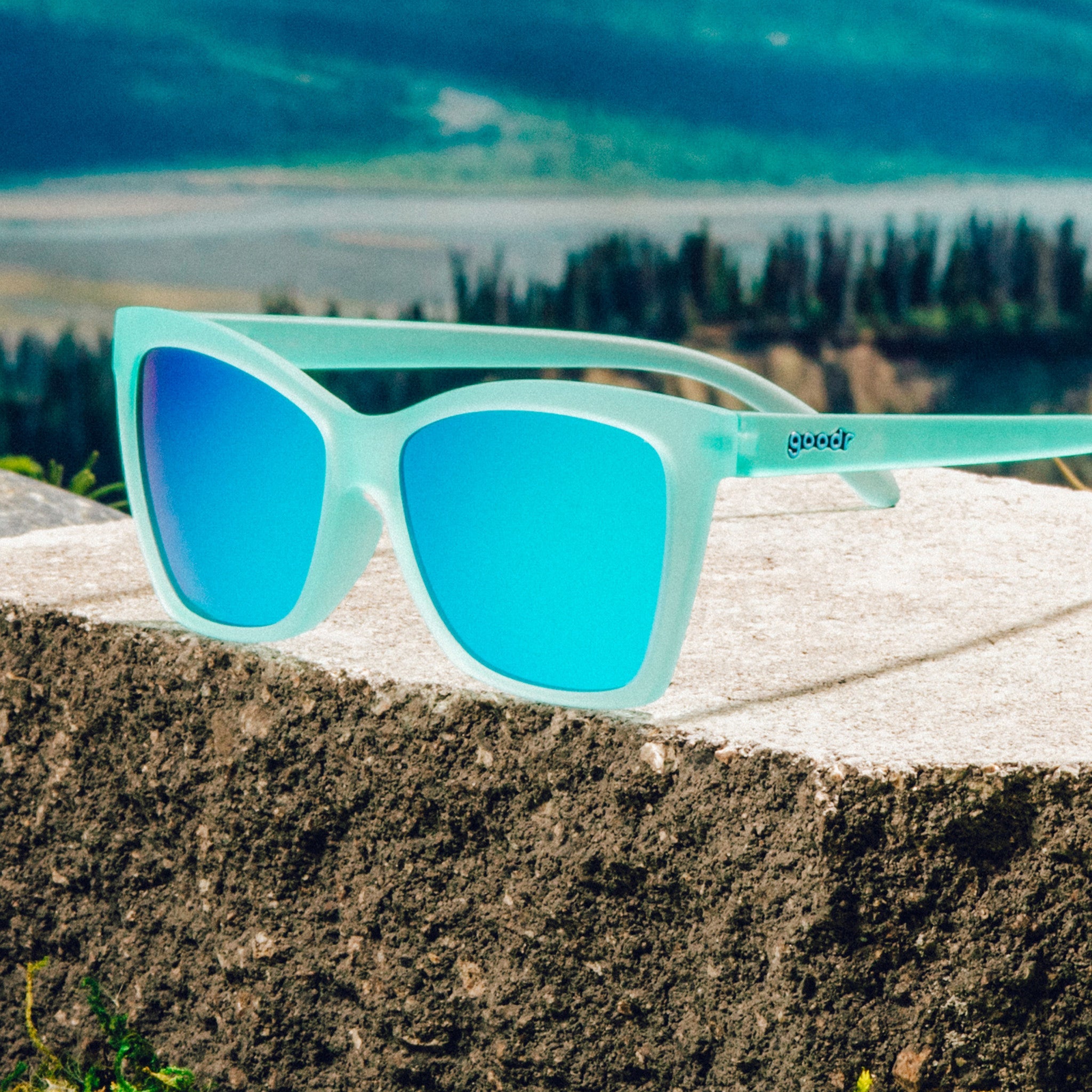 Will Brake for Mermaids - Lightweight Travel Sunglasses