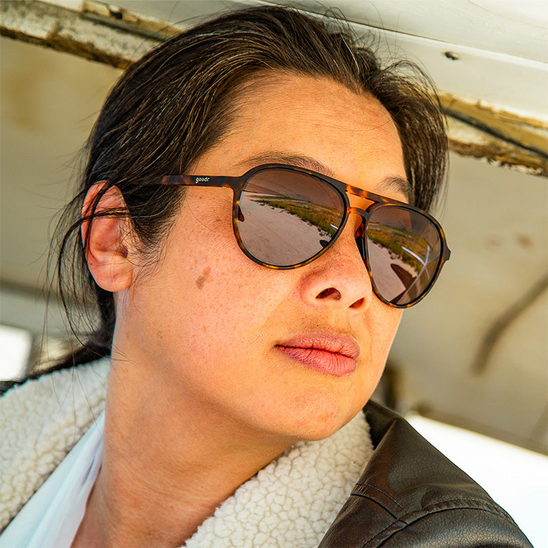 Amelia Earhart Ghosted Me - Fresh Color Frame Sunglasses