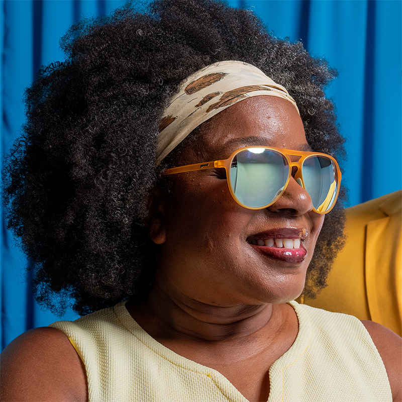 Cheesy Flight Attendant - Fresh Gift Ready Sunglasses
