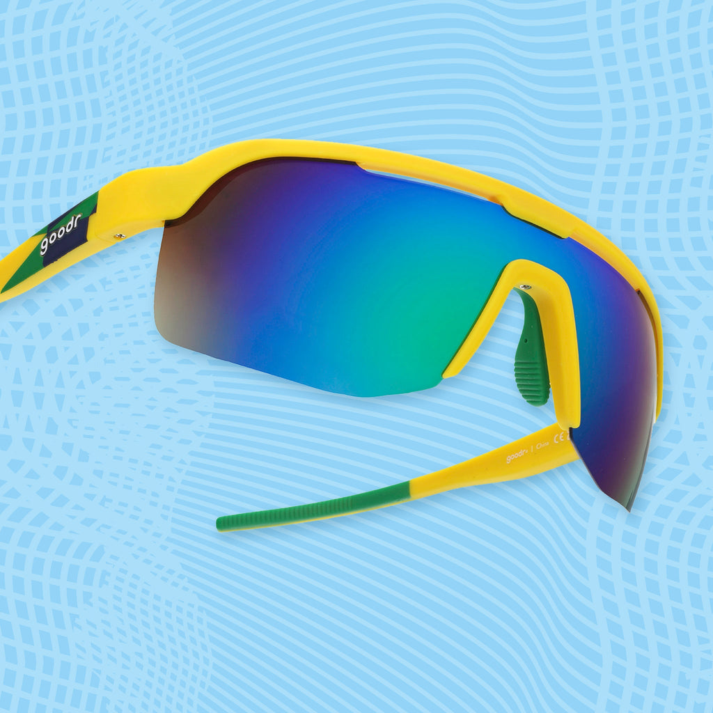 Carnaval Hangover in São Paulo - Colorful Black Frame Sunglasses