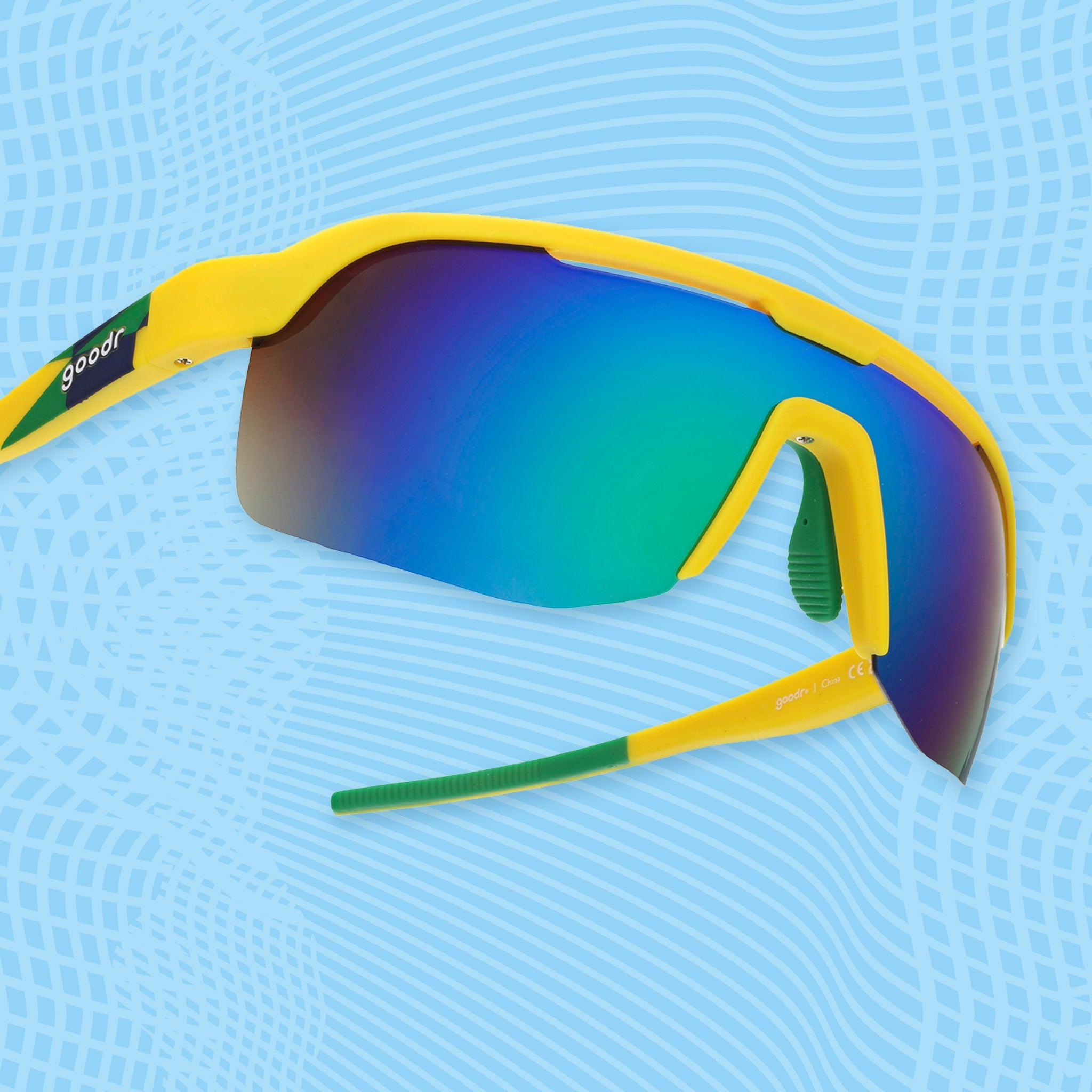 Carnaval Hangover in São Paulo - Colorful Black Frame Sunglasses