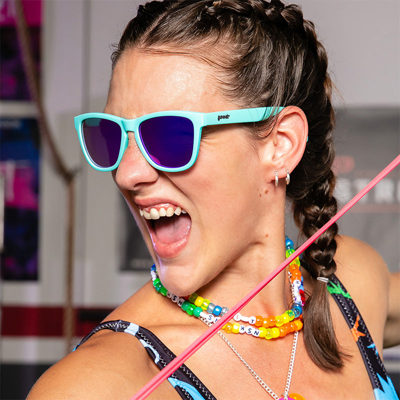 Electric Dinotopia Carnival - Fresh Beach Sunglasses