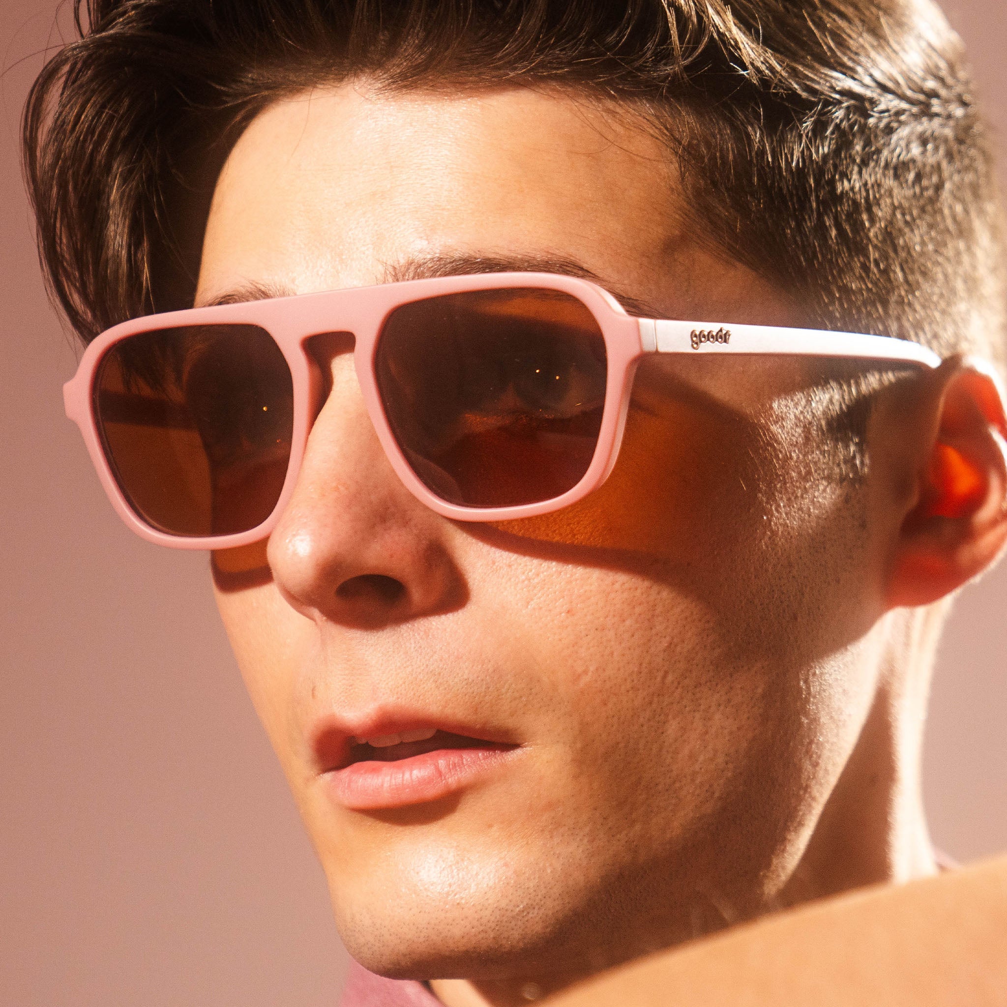 Threaten Me With a Good Time - Colorful Matte Frame Sunglasses