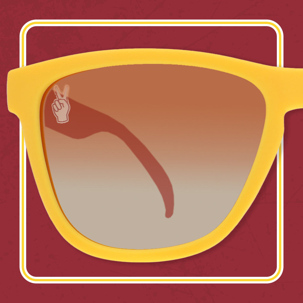 The Sunnies of Troy - Smooth Color Frame Sunglasses