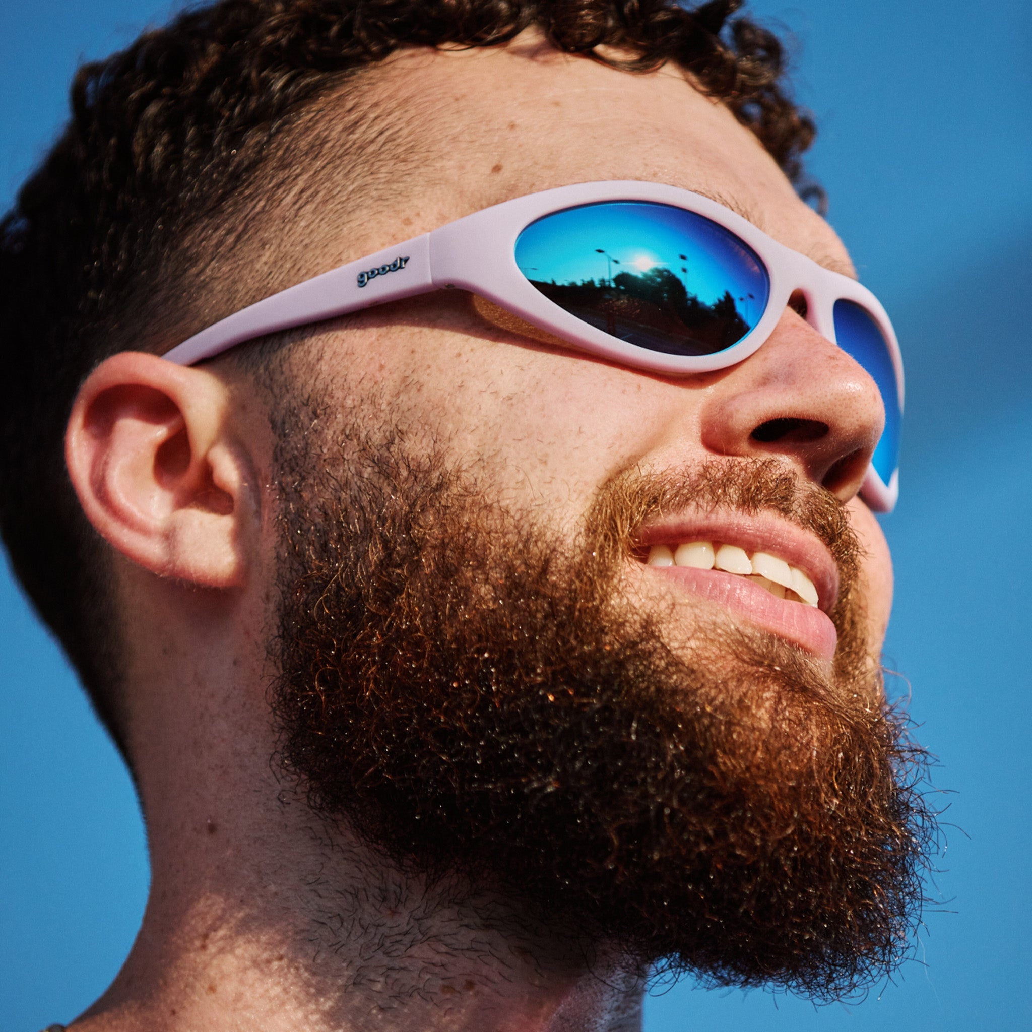 In My Periwinkle Prime - Casual Matte Frame Sunglasses