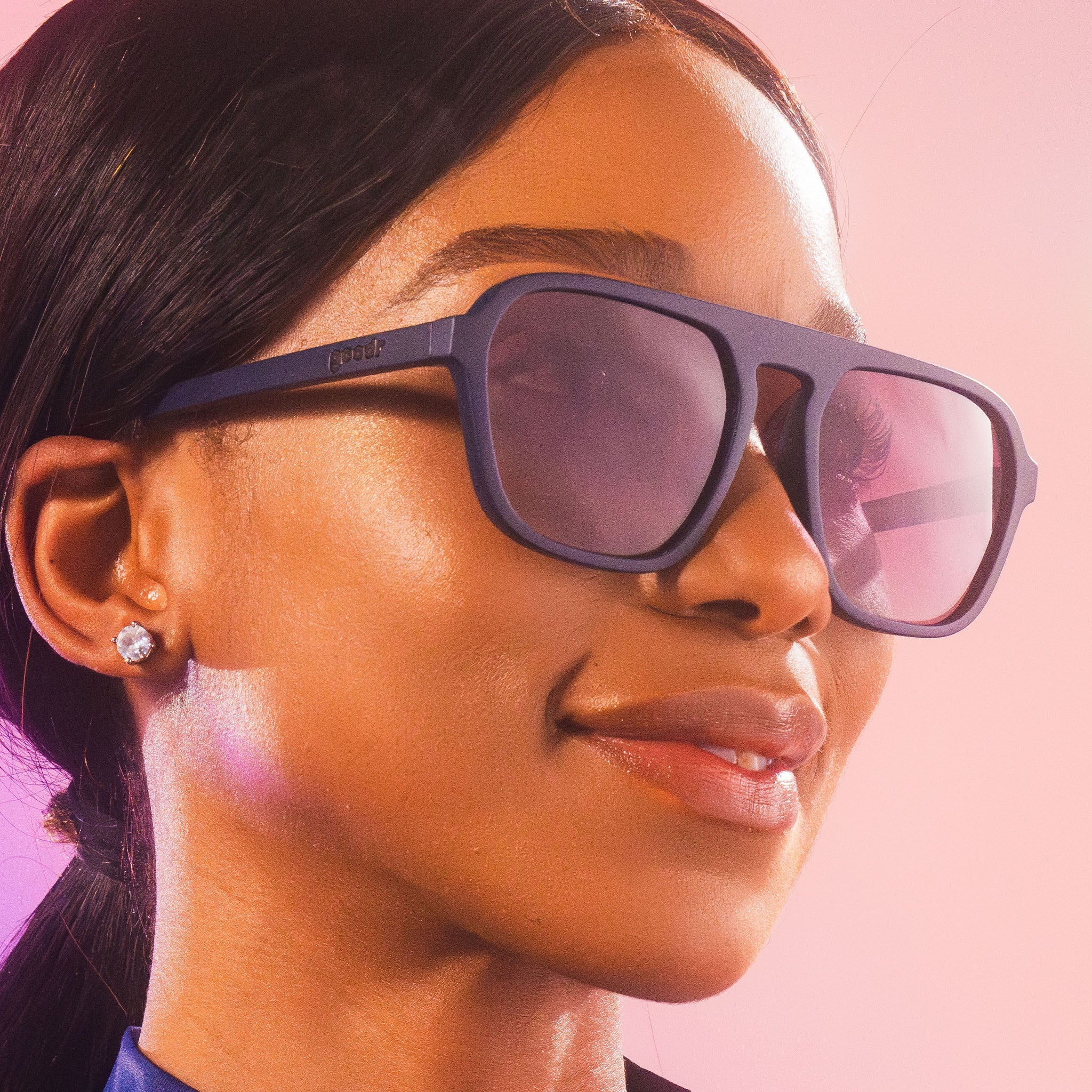 Deja Vu Daydream - Trail Ready Black Frame Sunglasses