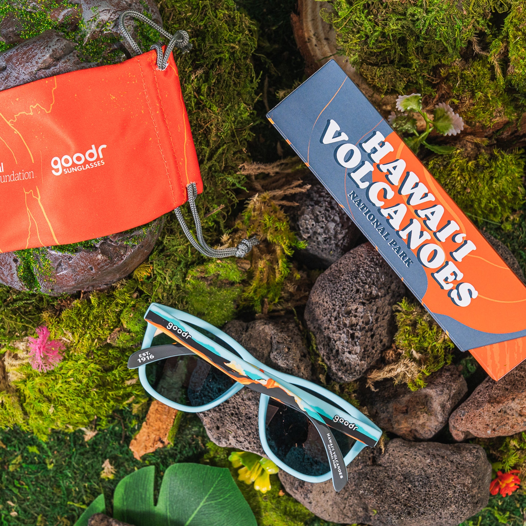 Hawai‘i Volcanoes National Park - Bike Ready Lightweight Sunglasses