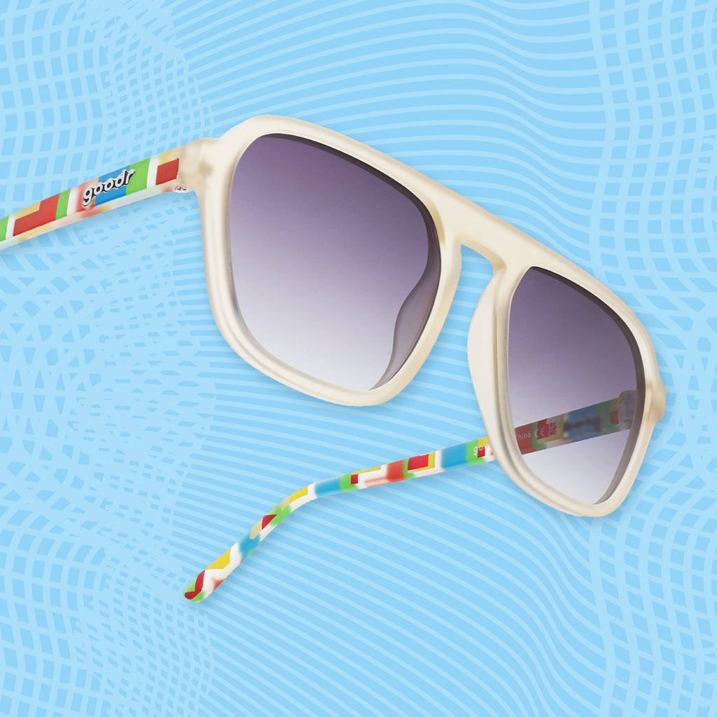 Hygge and Seek in Copenhagen - Colorful Golf Sunglasses