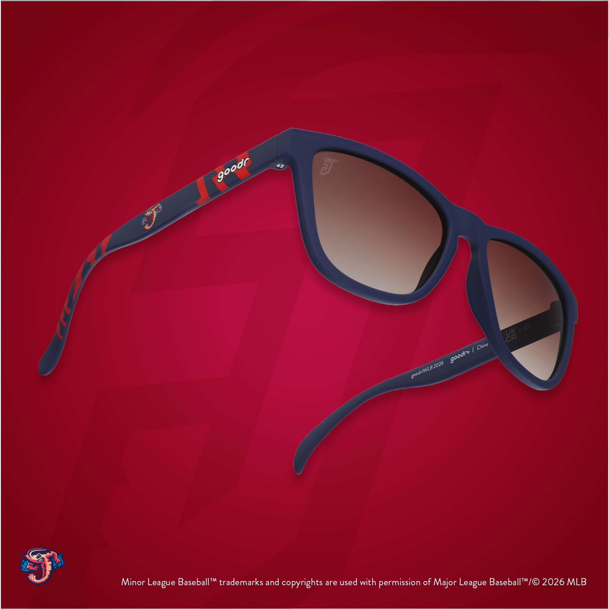Jumbo Shrimp™ Jam - Travel Ready Cycling Sunglasses