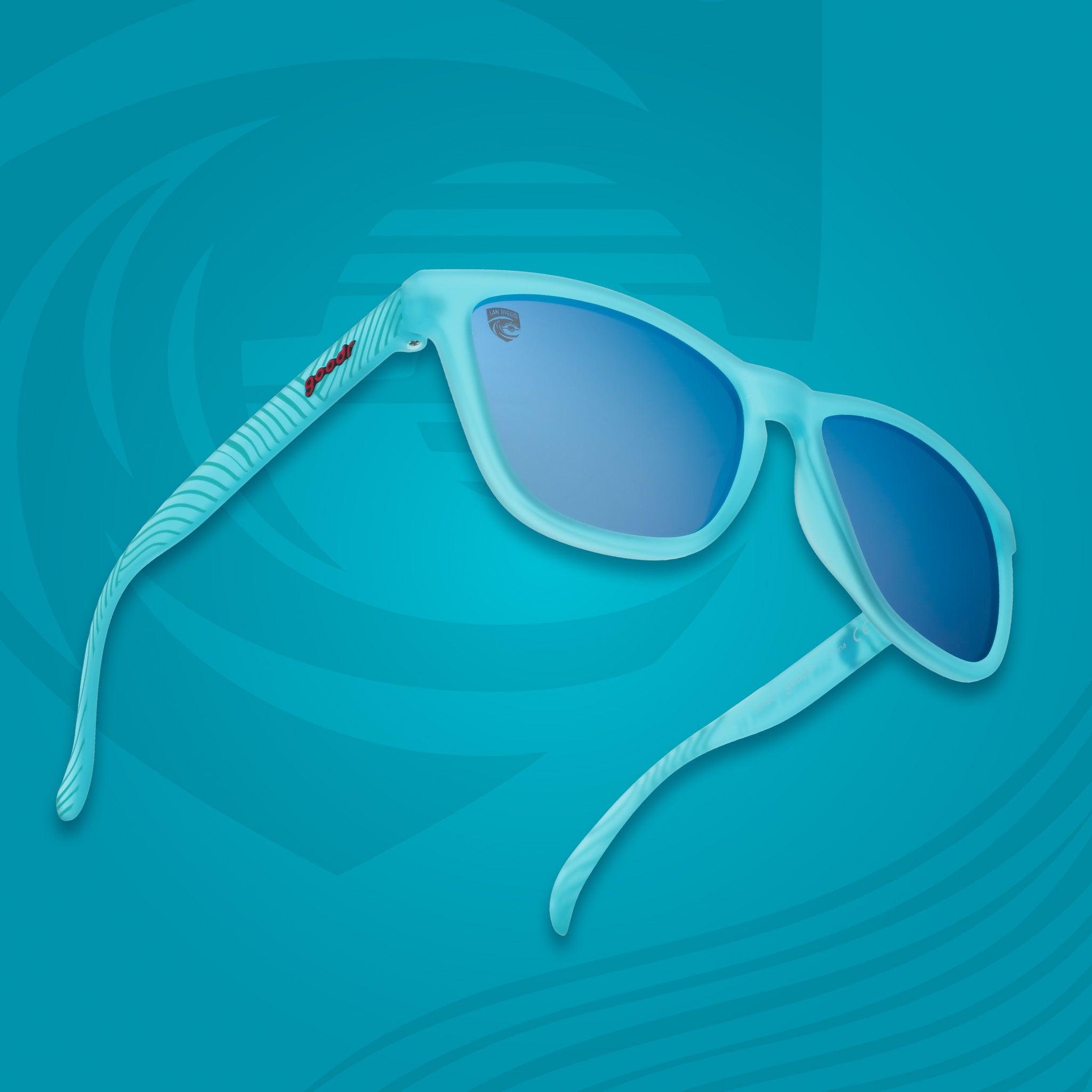 Make Waves - Travel Ready Matte Frame Sunglasses