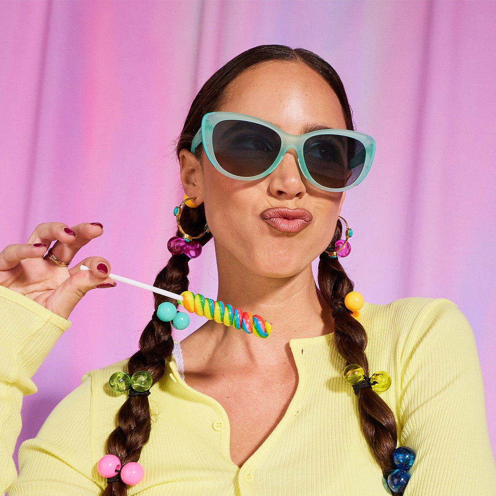 Matcha Sorbet Muse - Sport Ready Wrap Sunglasses