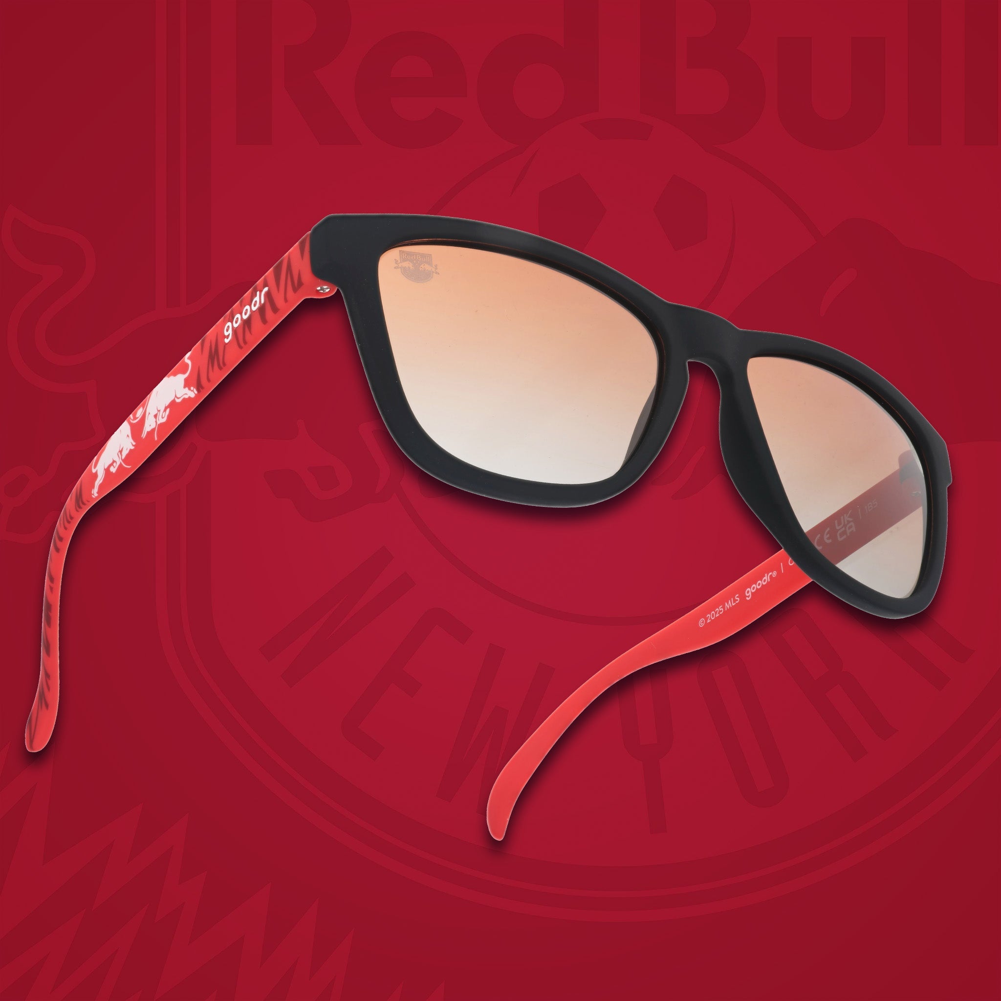 Red Runs Deep - Casual Wrap Sunglasses